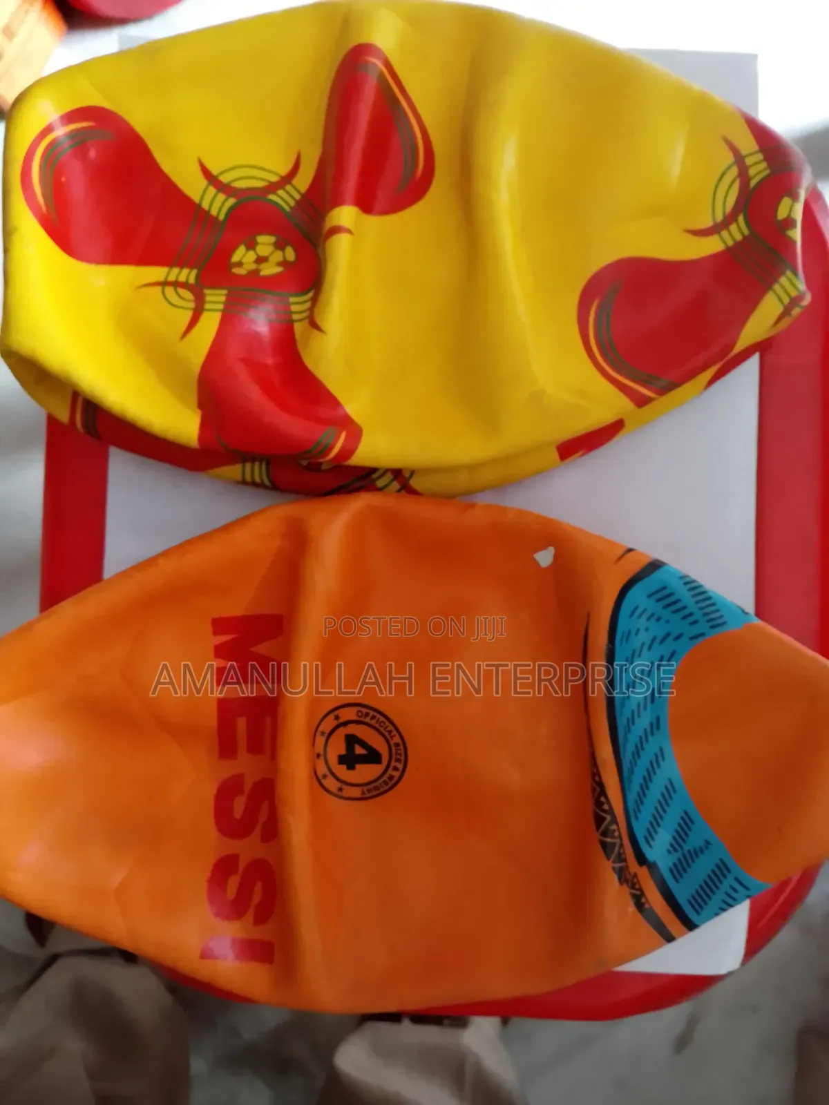 মেসি ফুটবল সাইজ ৪ ফুটবলারদের জন্য ডিজাইন করা হয়েছে।