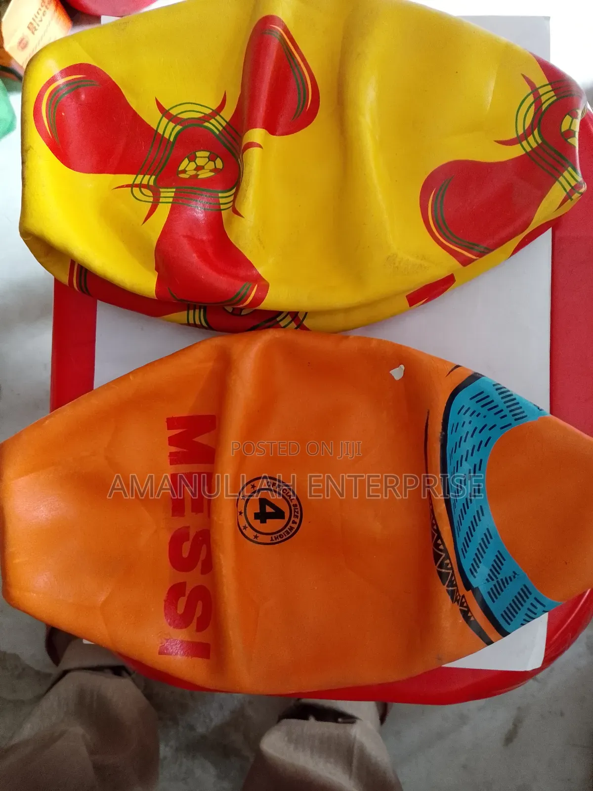 মেসি ফুটবল সাইজ ৪ ফুটবলারদের জন্য ডিজাইন করা হয়েছে।