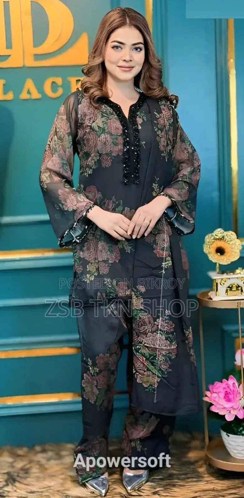 Pakistani Inspired Three Piece Fuff Duvdggc CHFGHFF JJJ