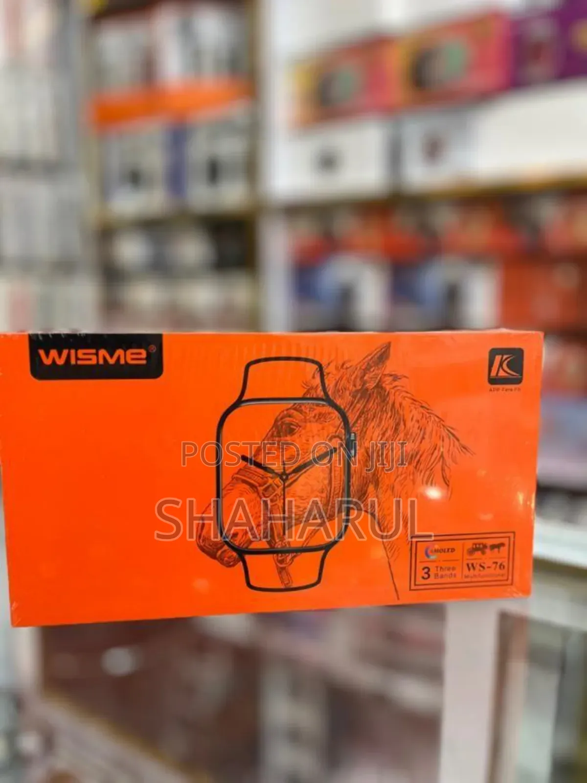 Wisme Ws-76 মাল্টিফাংশনাল স্মার্ট ওয়াচ