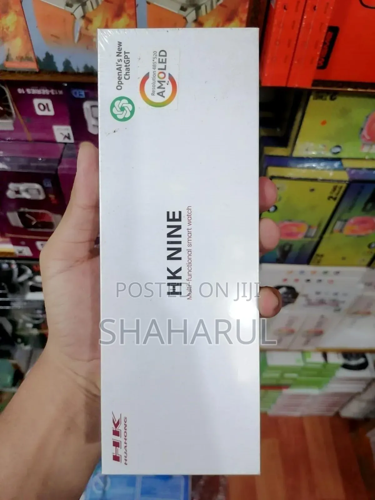 Hk9 Pro Amoled ডিসপ্লে ব্লুটুথ কলিং স্মার্ট ওয়াচ