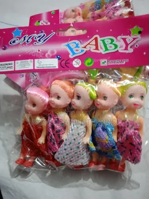 Set of Small Baby Dolls Packaged Together