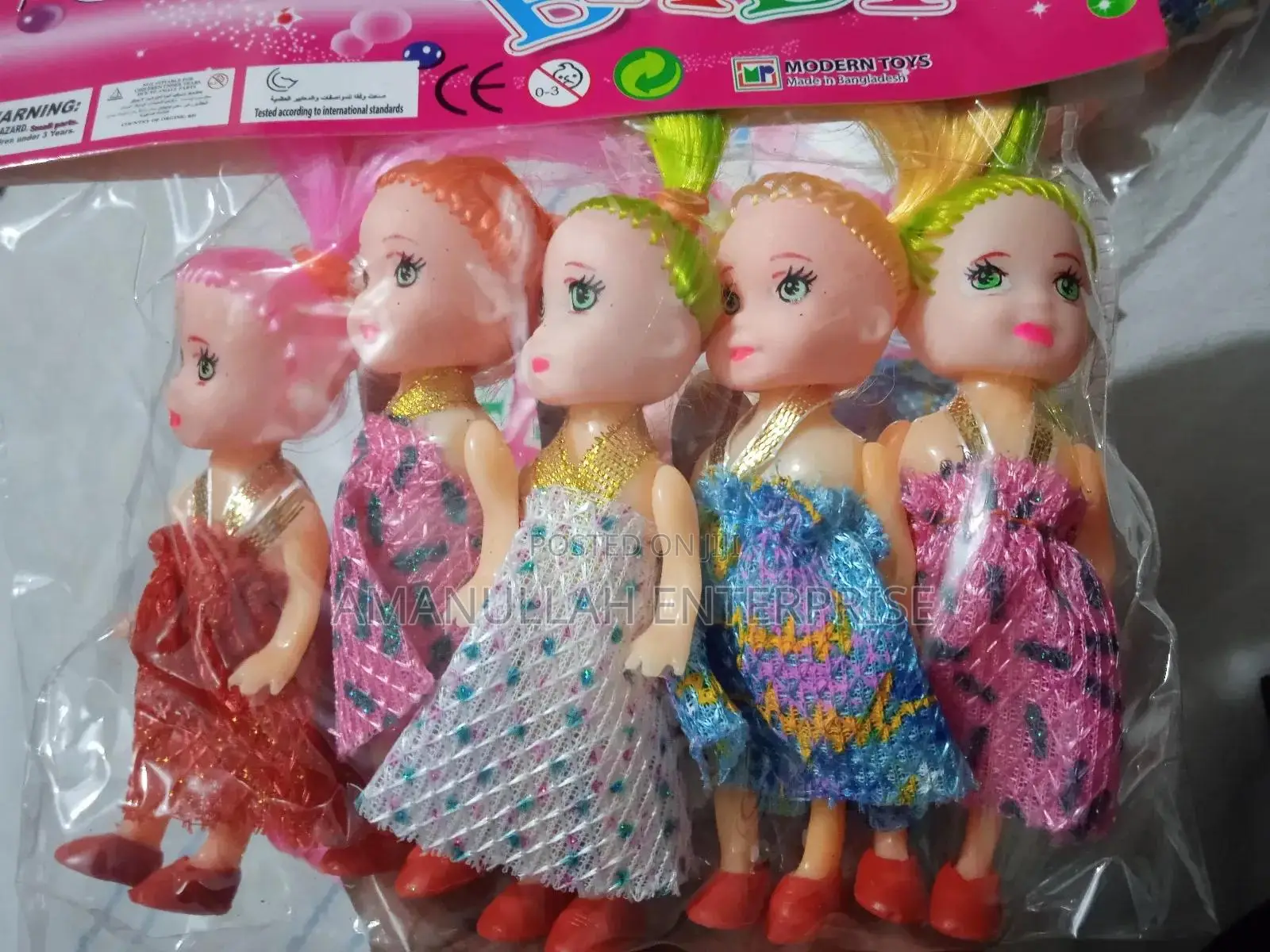 Set of Small Baby Dolls Packaged Together