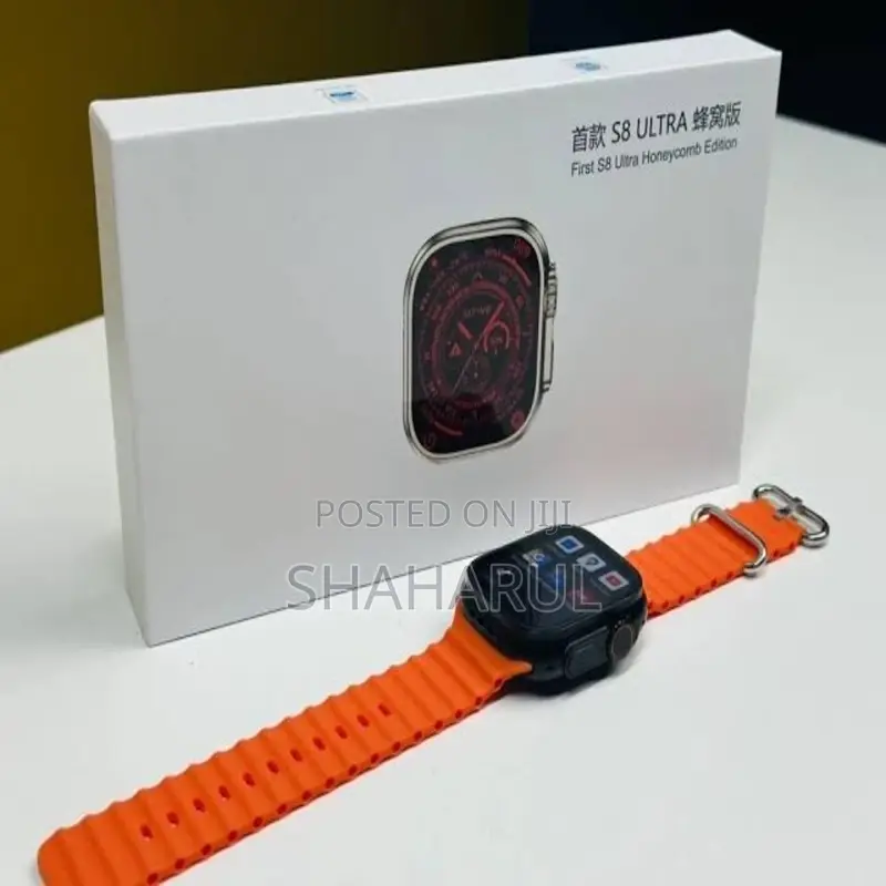 S8 Ultra 5G Android Smart Watch Sim Supported 4GB/64GB With Camera