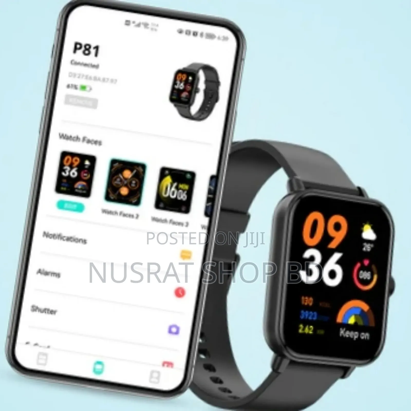 Colmi P81 Voice Calling Bluetooth Smartwatch Men Women Code : 5270
