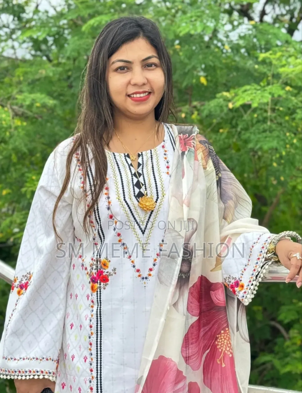 ডিজিটাল প্রিন্ট থ্রি পিস নতুন কালেকশন
