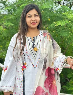 ডিজিটাল প্রিন্ট থ্রি পিস নতুন কালেকশন