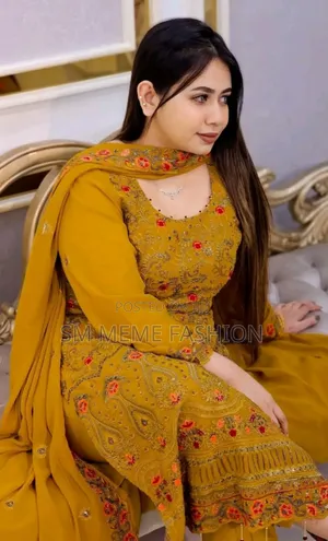 জর্জেট এমব্রয়ডারি ফোর পিস আপডেট কালেকশন