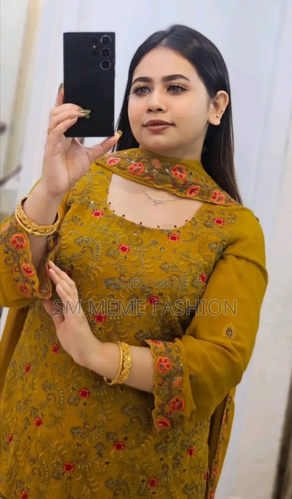জর্জেট এমব্রয়ডারি ফোর পিস আপডেট কালেকশন