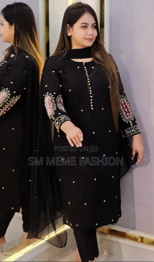 এমব্রয়ডারি থ্রি পিস আপডেট কালেকশন ২০২৫