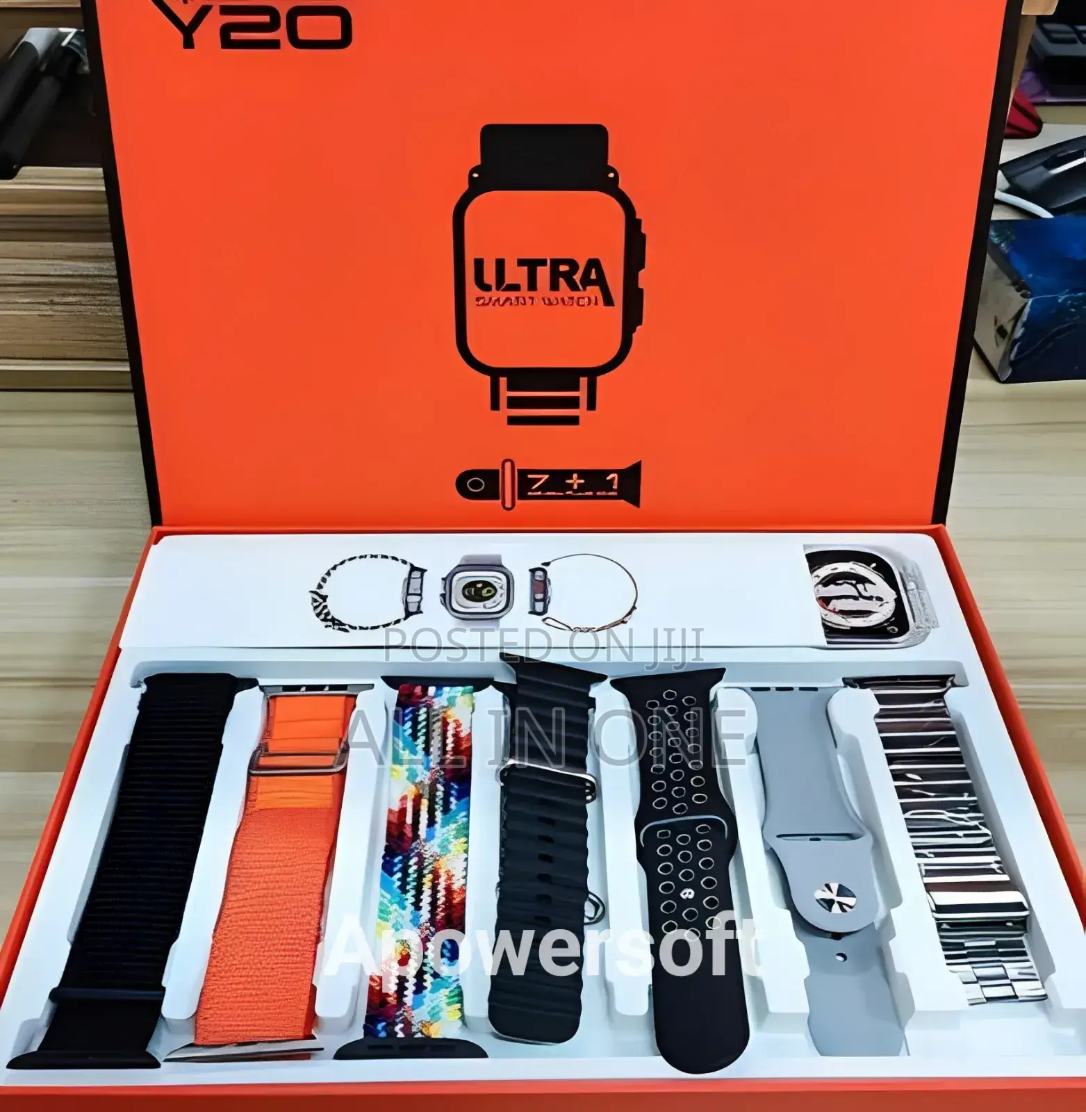Y20 Ultra স্মার্টওয়াচ ৭+১ স্ট্র্যাপ