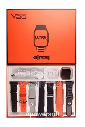 Y20 Ultra স্মার্টওয়াচ ৭+১ স্ট্র্যাপ