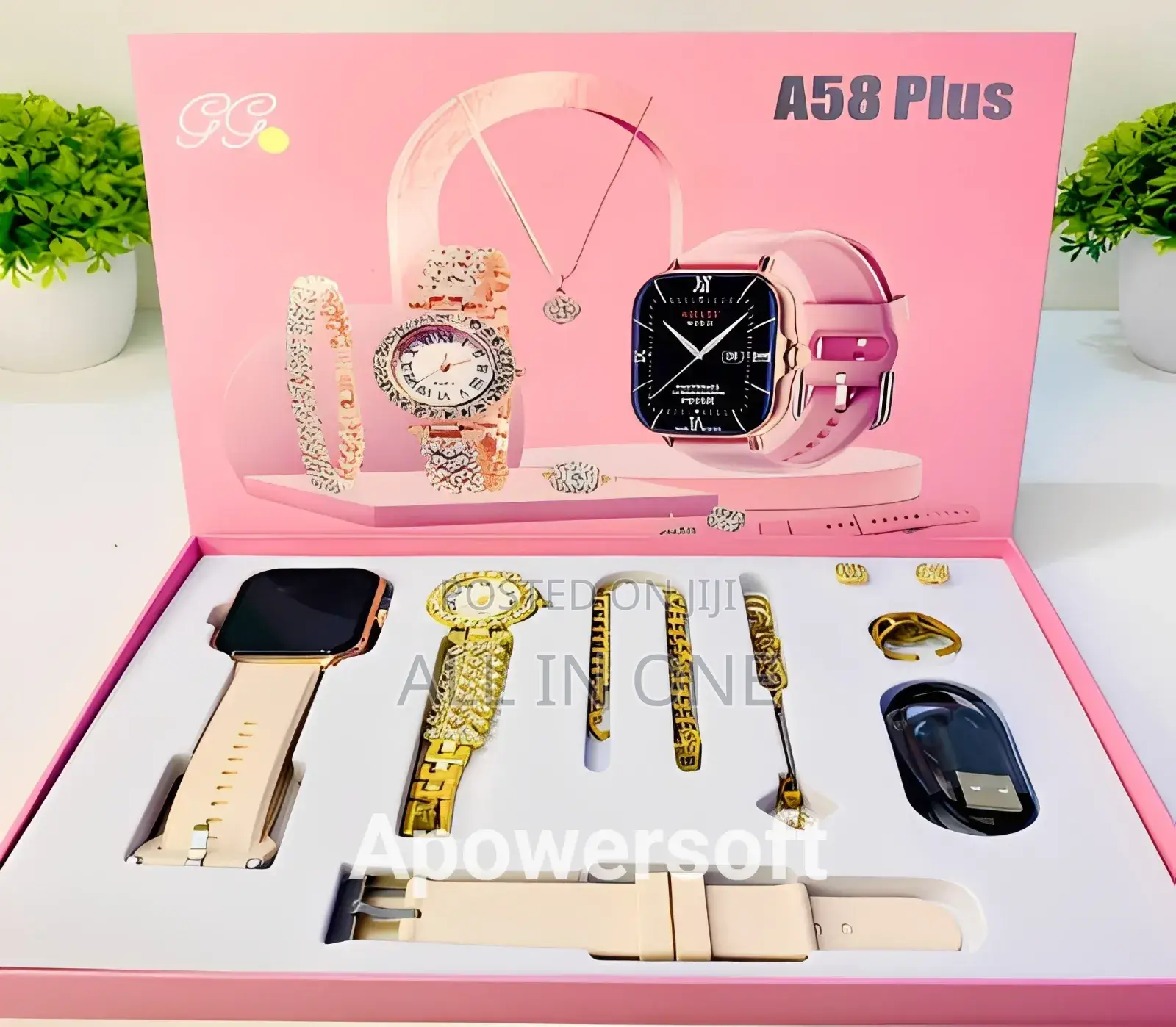 A58 Plus Smartwatch 2.02 Inch Big Screen