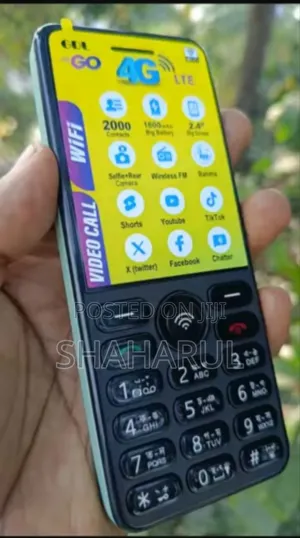 New Mobile Phone Blue