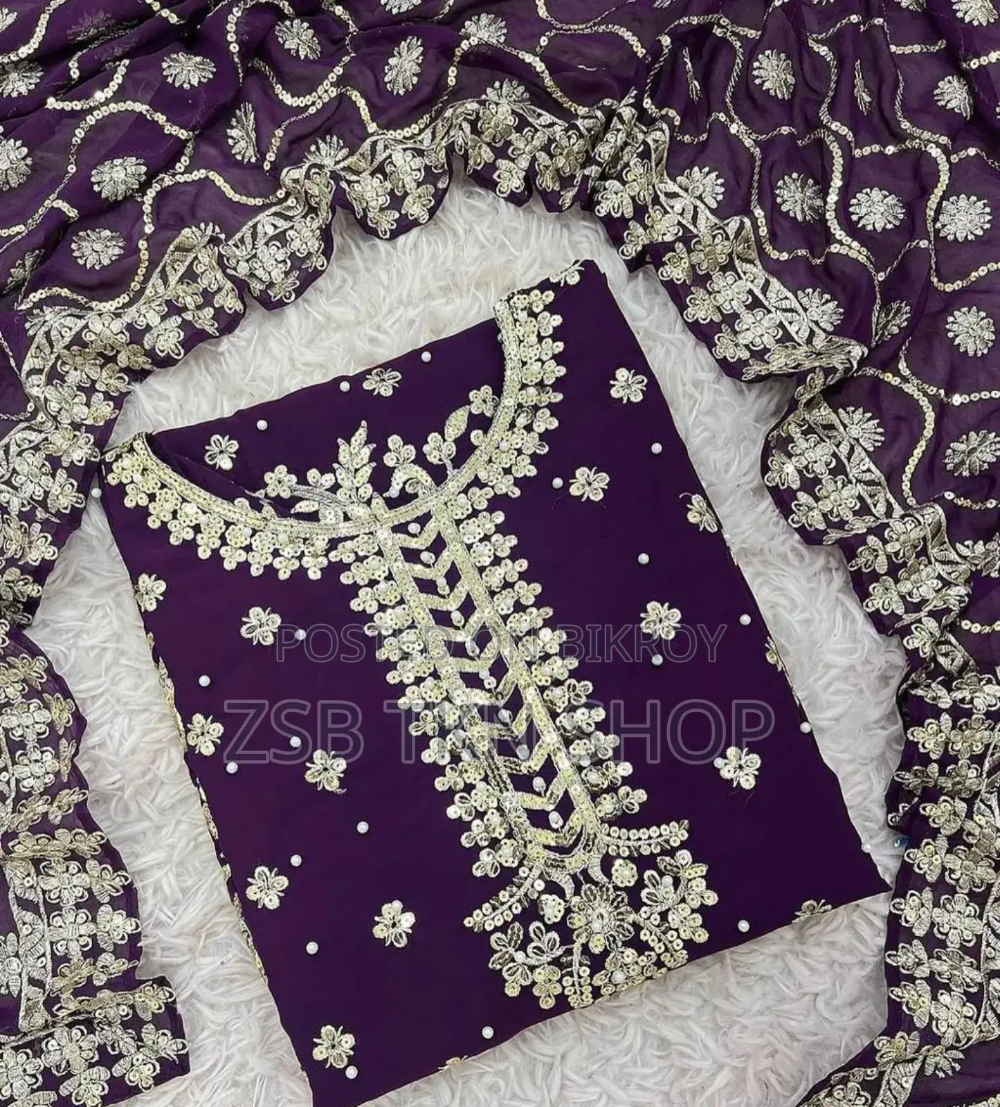 জর্জেট থ্রি-পিস Update Collection High Quality