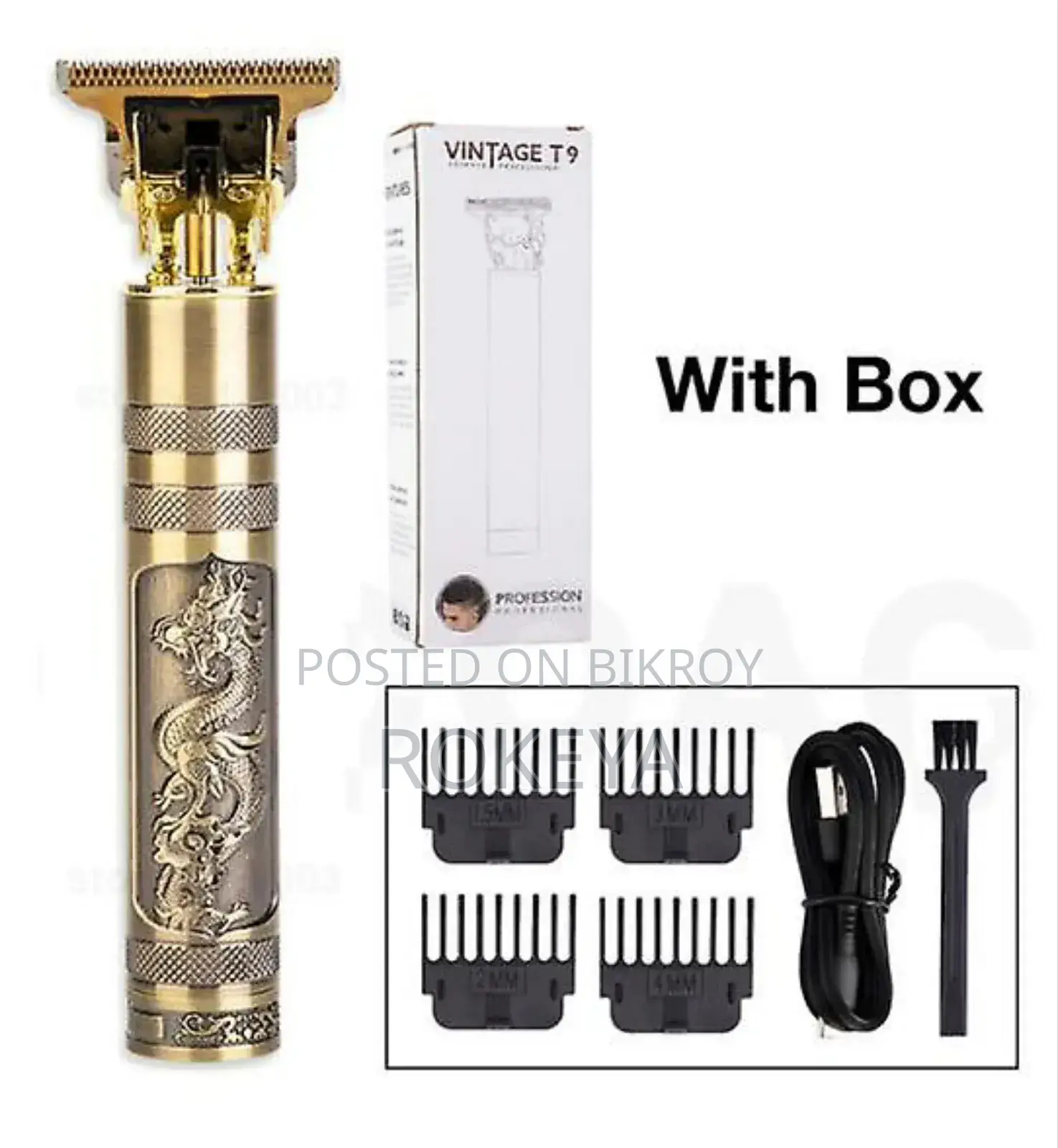 Rechargeable Vintage T9 Hair Cutting Machine Hair Trimmer