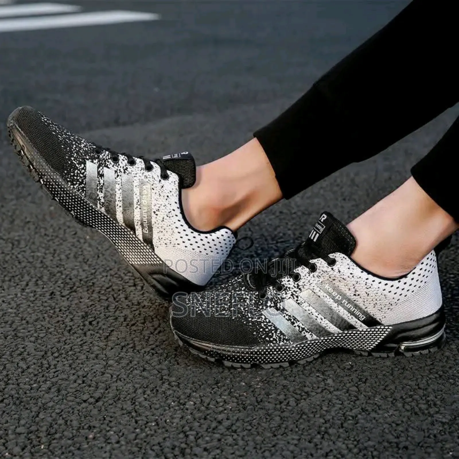 New Men’S Plus-size Sneakers – Breathable, Casual Running Shoes