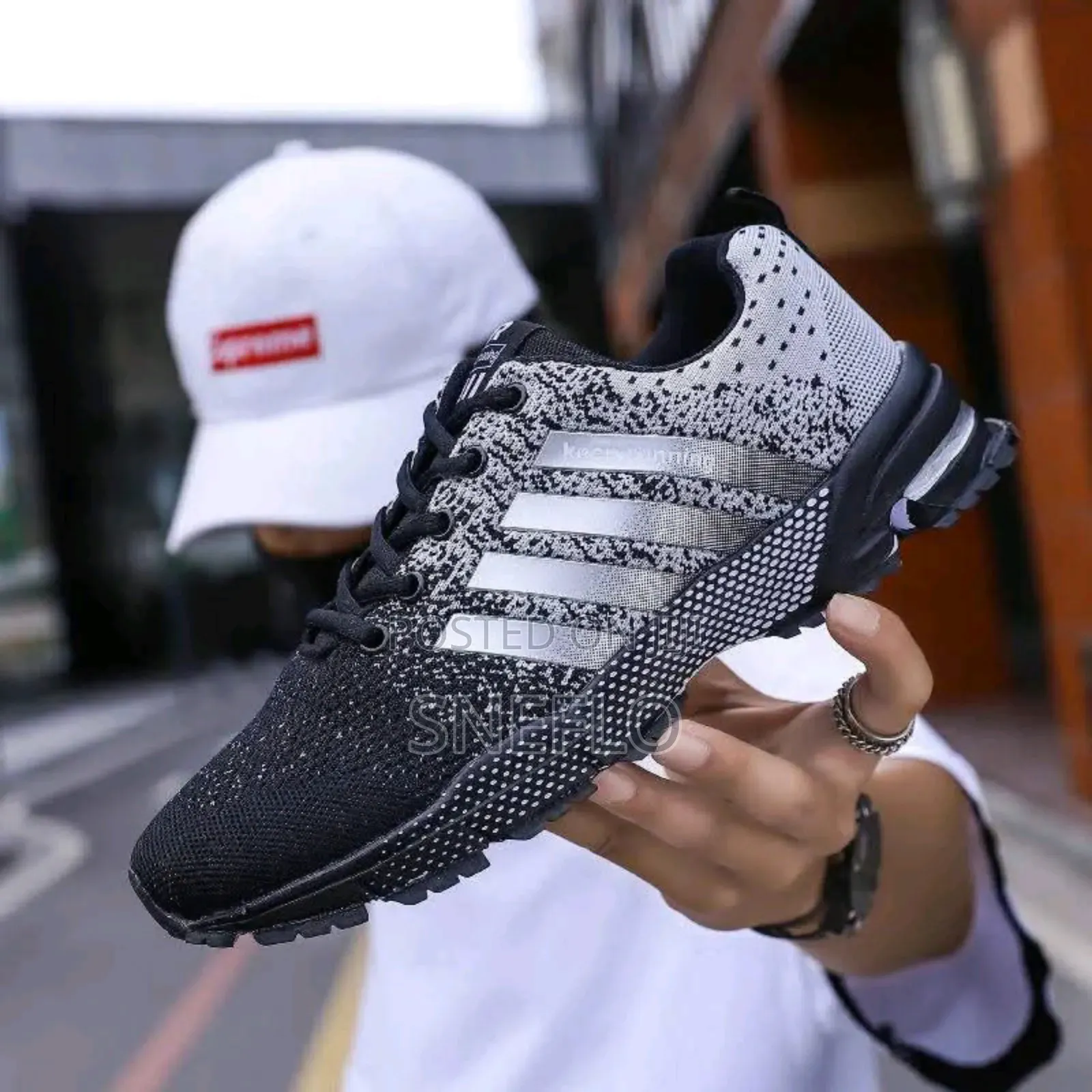 New Men’S Plus-size Sneakers – Breathable, Casual Running Shoes