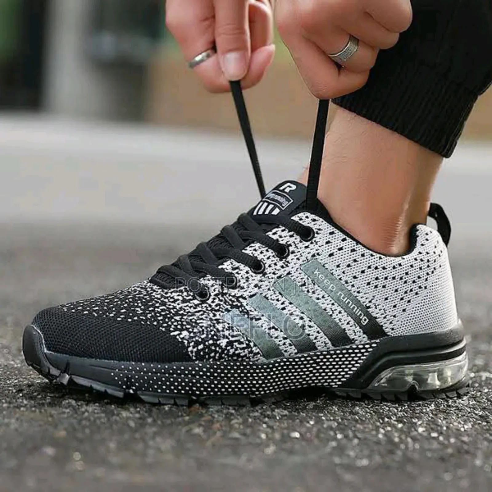 New Men’S Plus-size Sneakers – Breathable, Casual Running Shoes