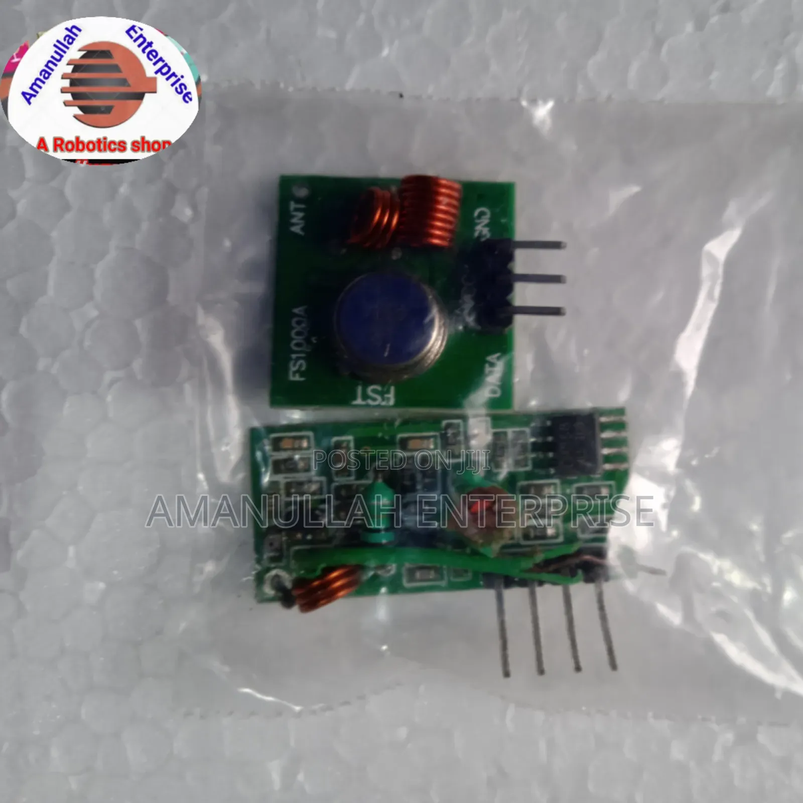 433mhz Rf Transmitter and Receiver Module Kit.