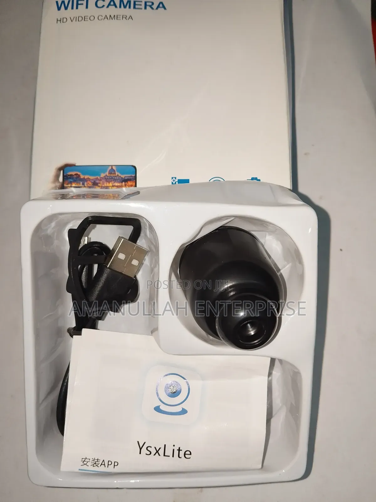 Ysxlite Wireless Ip Camera Designed for Home or Office Surveillance.