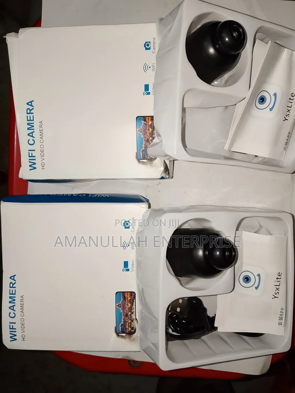 Ysxlite Wireless Ip Camera Designed for Home or Office Surveillance.