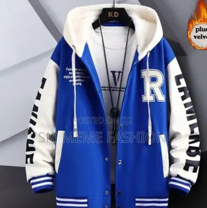 Amvosh Print Button Hoodie