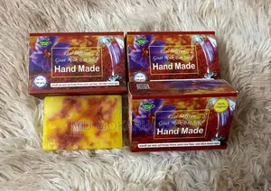 Saffron Handmade Goat Milk Cleanser (100gm)