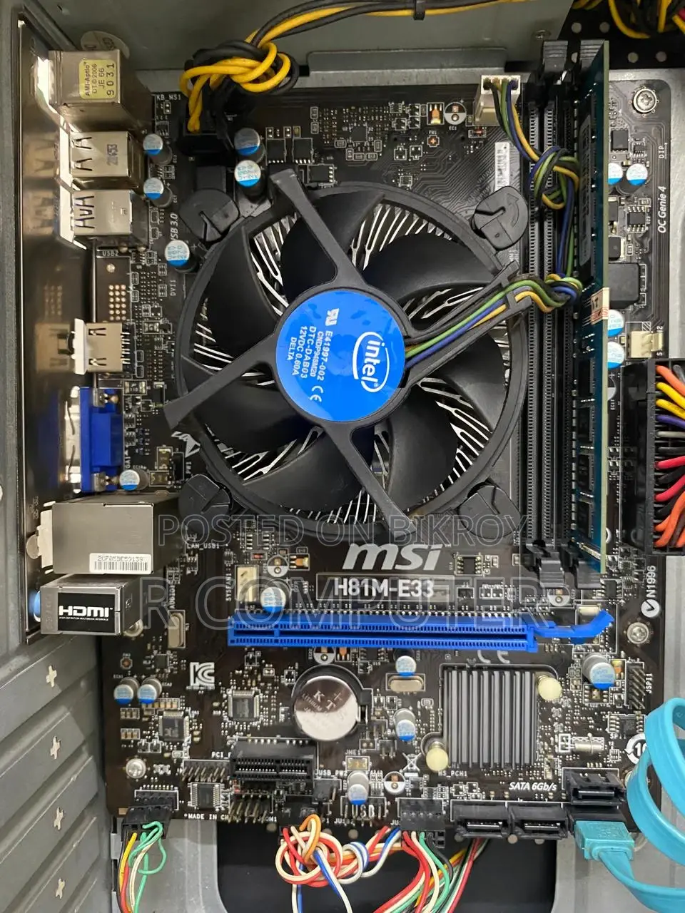Desktop Computer Gigabyte 8GB Intel Core i3 SSD 128GB