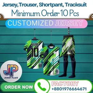 Customized Jersey Minimum Order 10 PCS