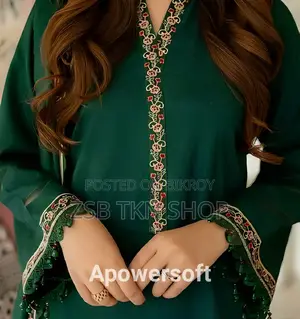 রেয়ন কটন এমব্রয়ডারি ওয়ার্ক সহ রেডিমেড ৩ পিস নতুন আপডেট
