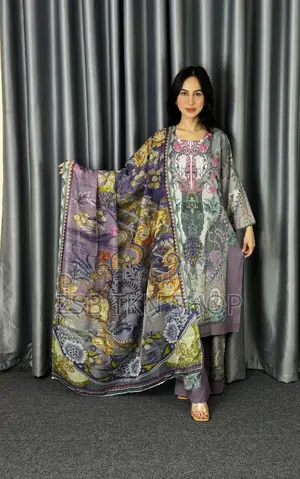 Digital Print Three Piece New Update
