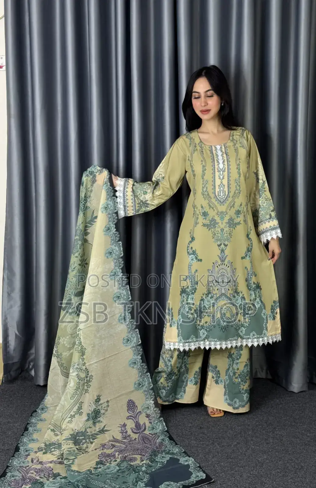 Digital Print Three Piece New Update