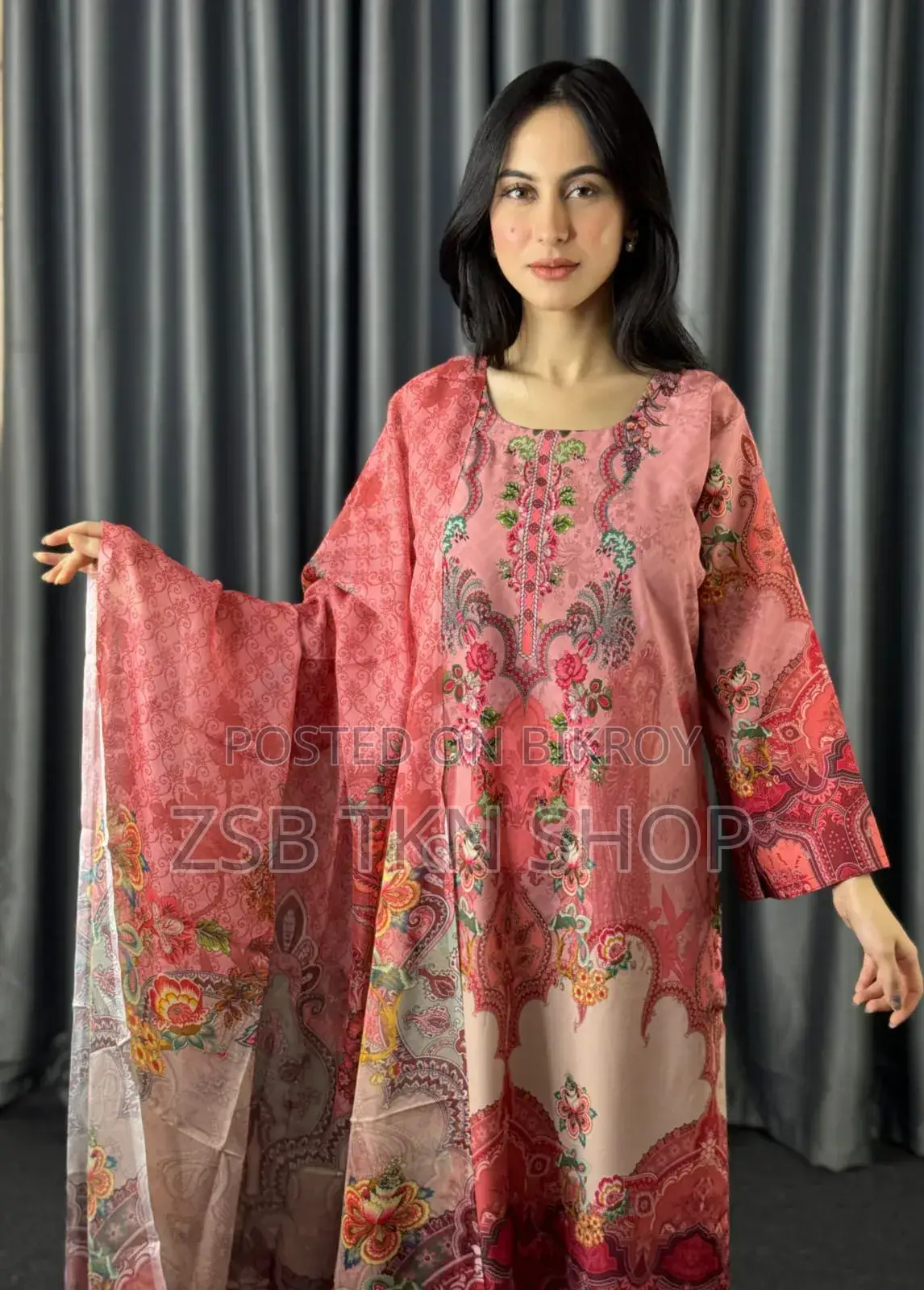 Digital Print Three Piece New Update