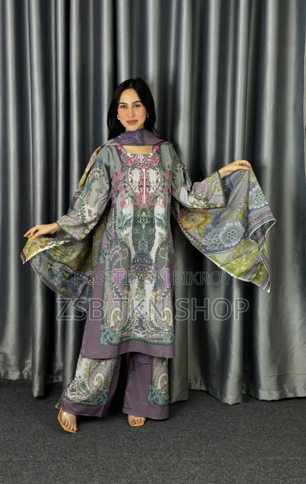 Digital Print Three Piece New Update