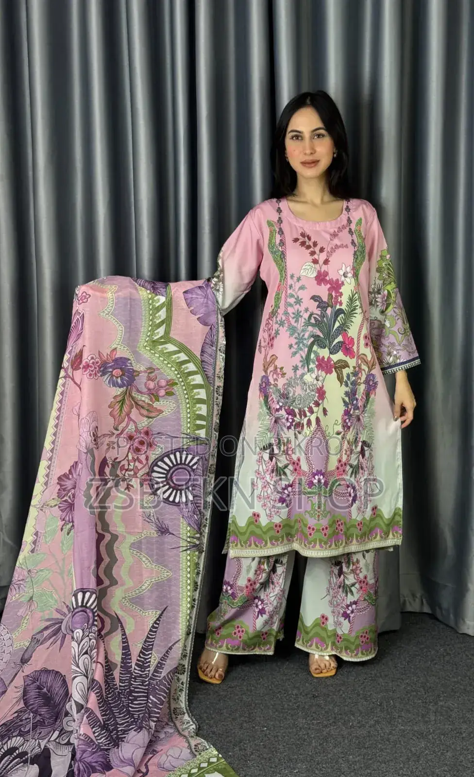 Digital Print Three Piece New Update