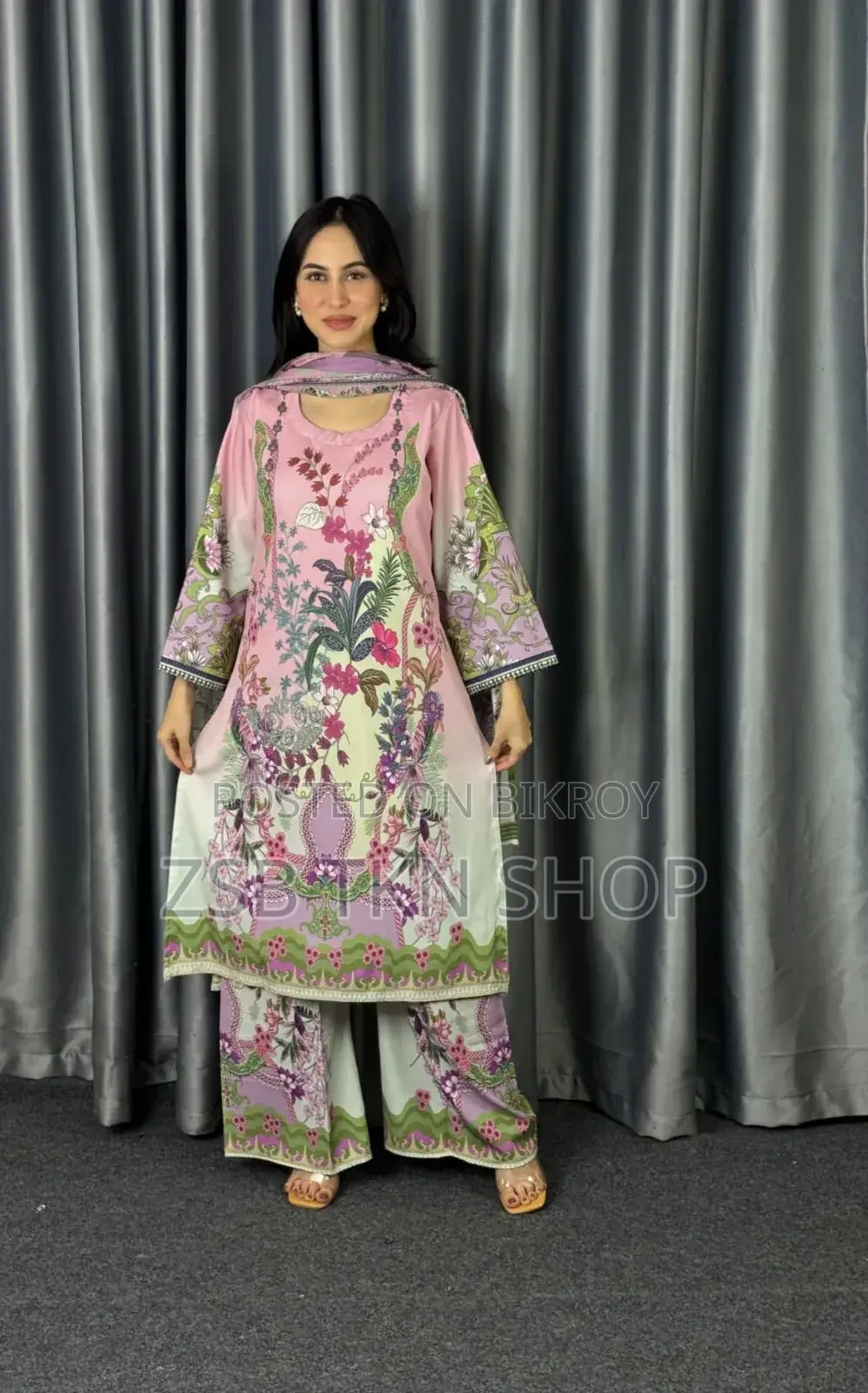 Digital Print Three Piece New Update