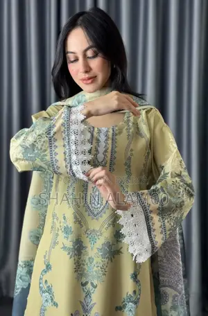 ডিজিটাল প্রিন্ট থ্রি পিস