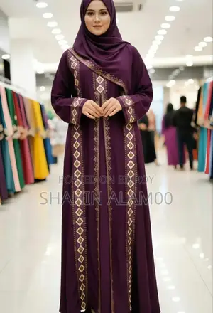 Stone Borka With Hijab