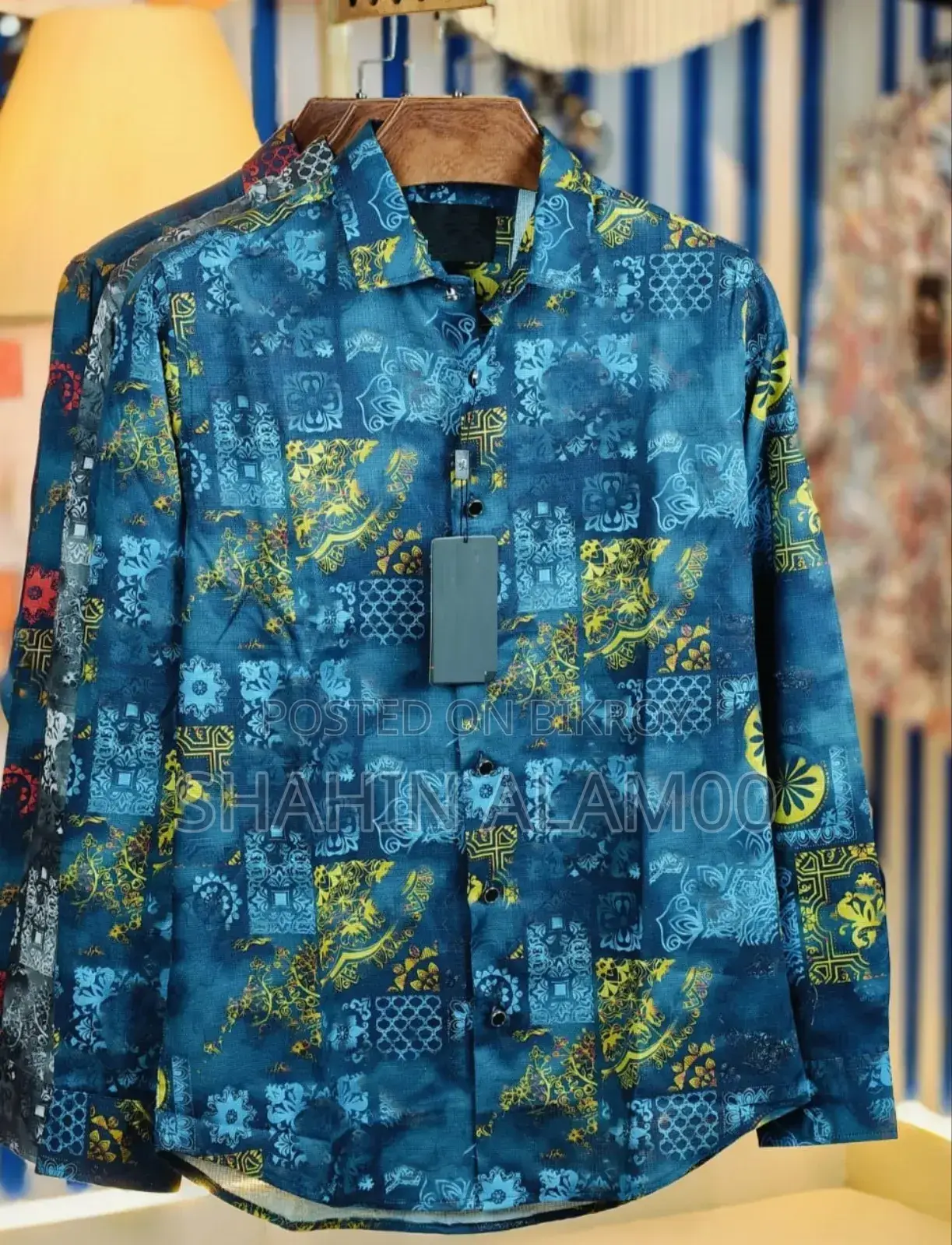 Digital Dubi Cotton Full Sleeve Shirt