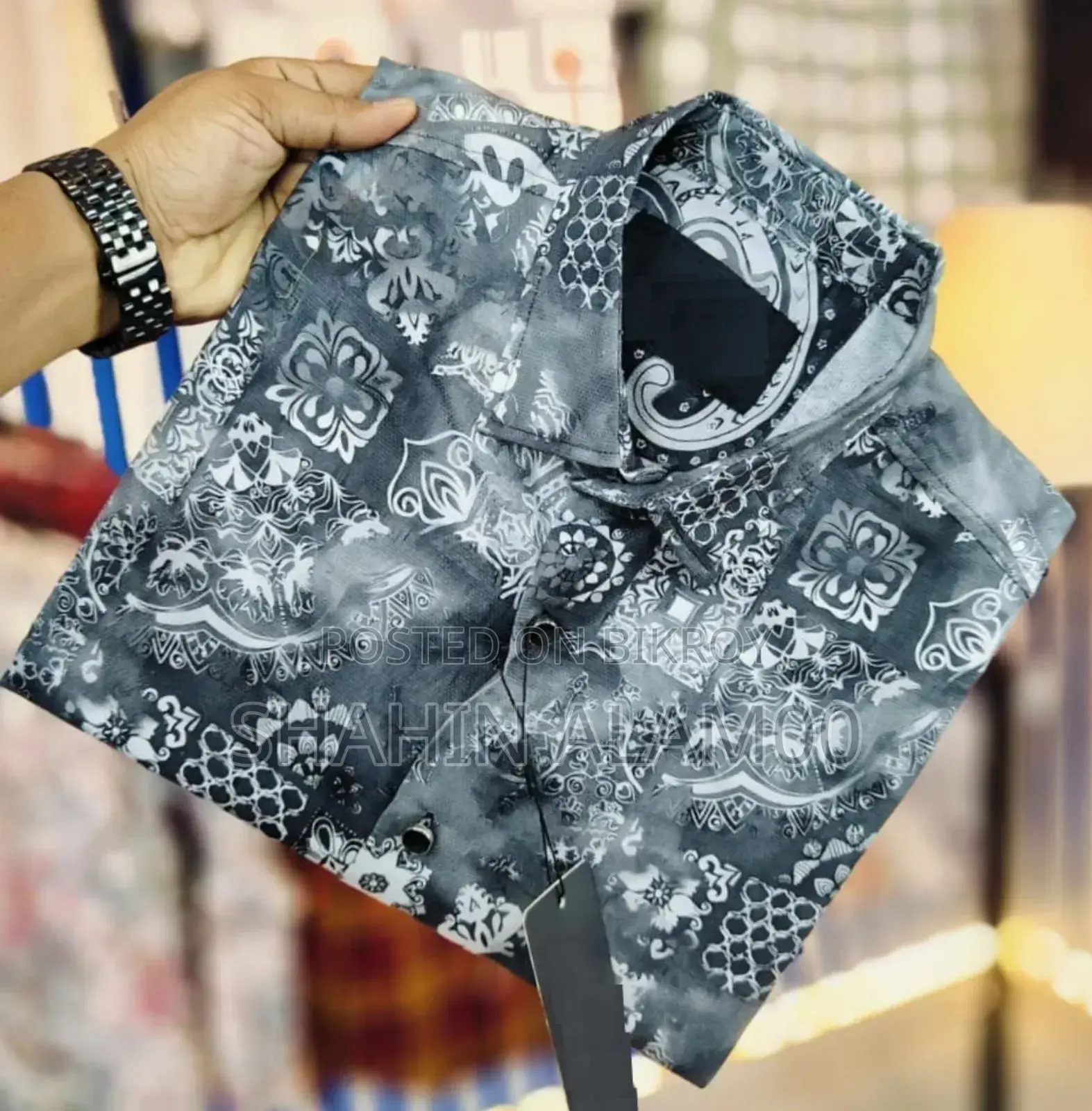 Digital Dubi Cotton Full Sleeve Shirt