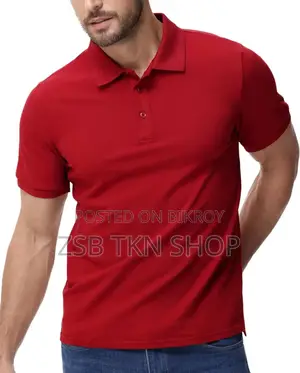 Formal Solid Polo Shirt 100% Cotton for Boys