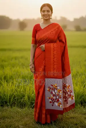 Cotton Sharee With Blouse Piece New Update