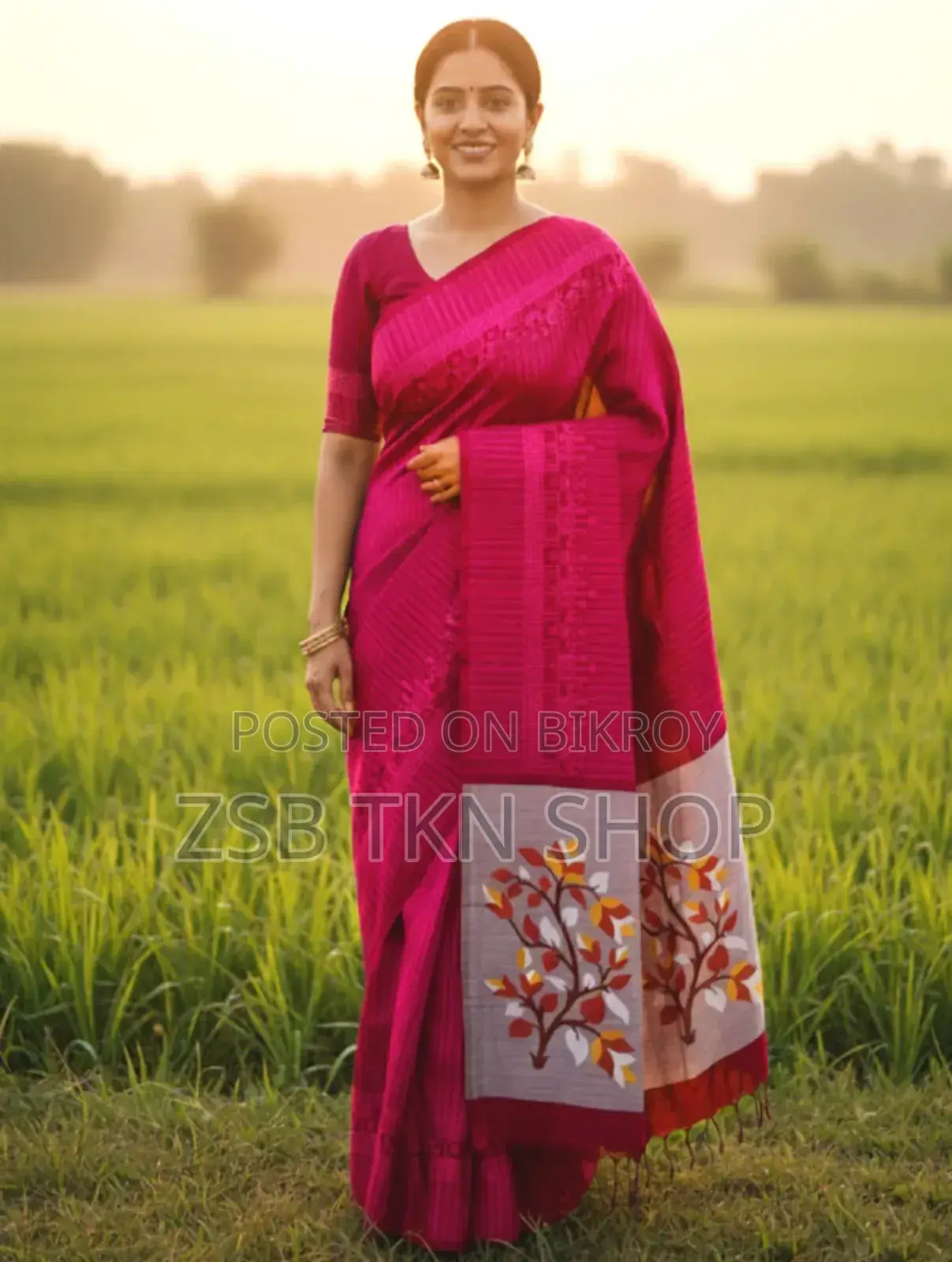 Cotton Sharee With Blouse Piece New Update