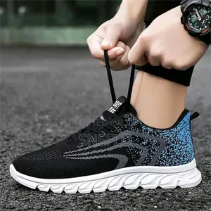 Men’s Korean Style Breathable Trendy Running Casual Sports Shoes