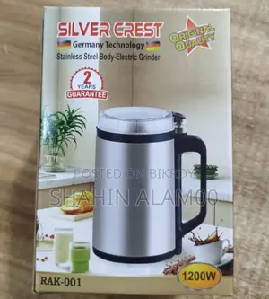 সিলভার ক্রেস্ট Rak-001 স্টেইনলেস স্টিল ইলেকট্রিক গ্রাইন্ডার