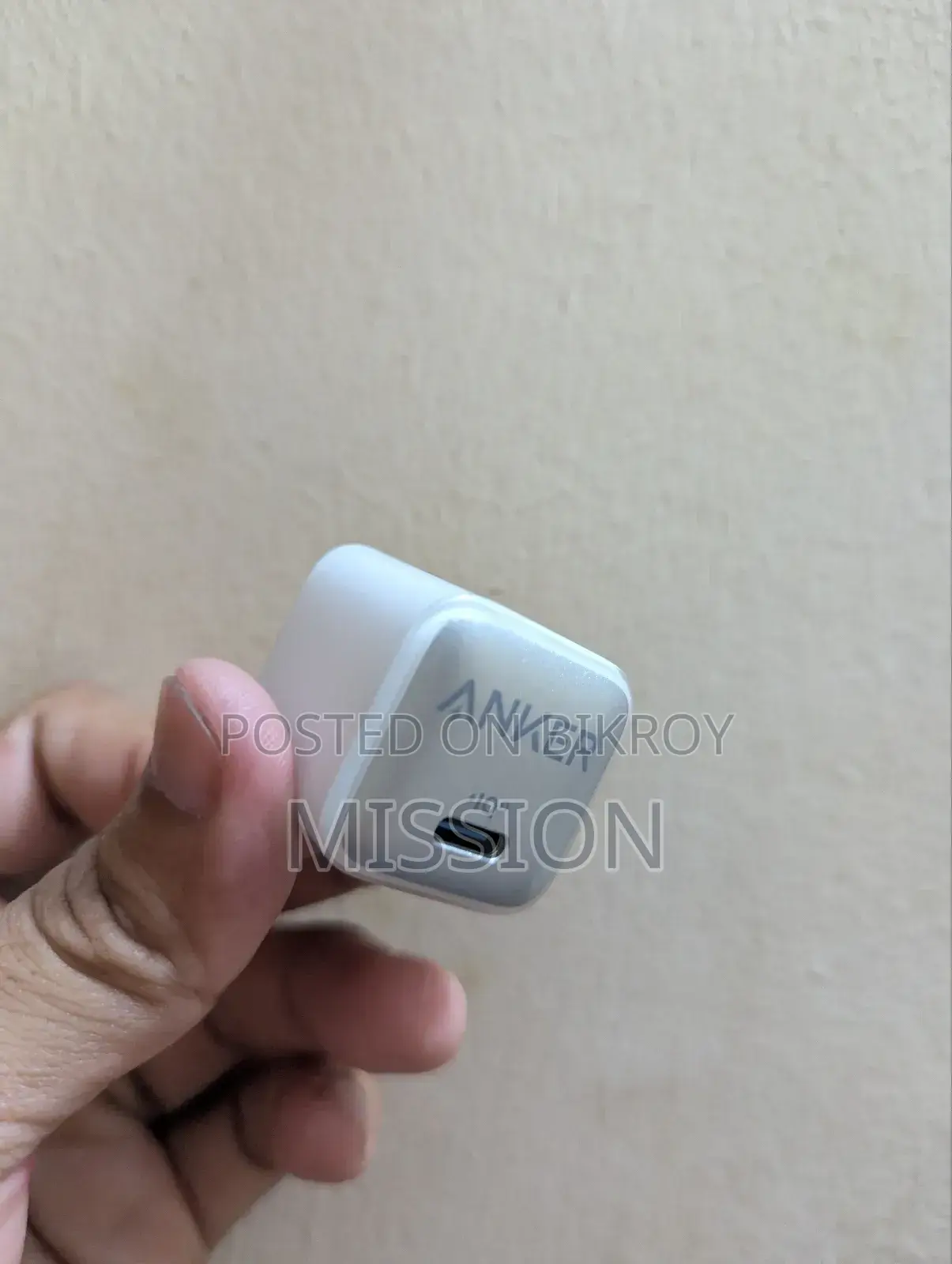 Anker Charger, 18-Month Warranty.