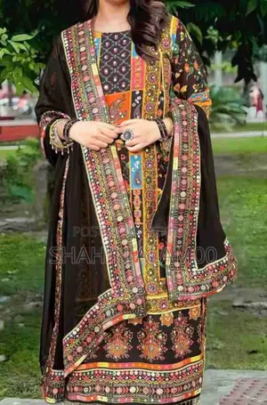 জর্জেট রেডিমেড থ্রি পিস