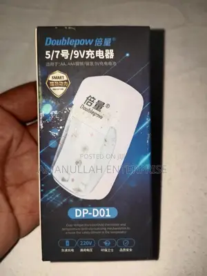 Doublepow Dp-D01 Rechargeable Battery Charger for Aa, Aaa, and 9v.