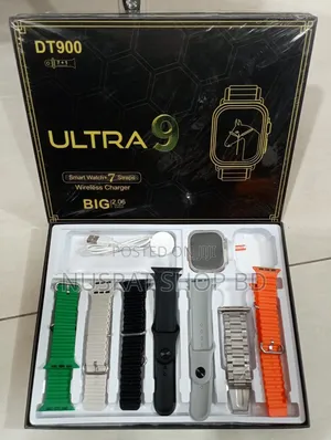 Dt 900 Ultra Smartwatch With Free 7 Straps
Code : 4767
Price :
৳1700